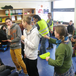 img_0197 Montessori-Schulzentrum Leipzig - Schülerblog - Rhythm & Percussion - der Workshop mit dem Sound des Alltags